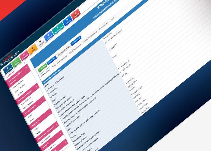 Maqueta de gestión de compras y eventos de aprovisionamiento utilizando el software de e-Procurement Maqueta de gestión de compras y eventos de aprovisionamiento utilizando el software de e-Procurement
