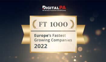 DigitalPA debuts in the Financial Times FT 1000 2022 ranking