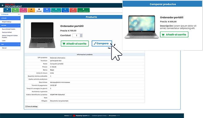 comparar productos catalog