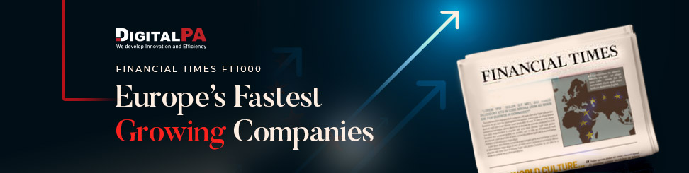 DigitalPA featured in the Financial Times FT1000 2026 ranking - Fastest-growing Companies in Europe