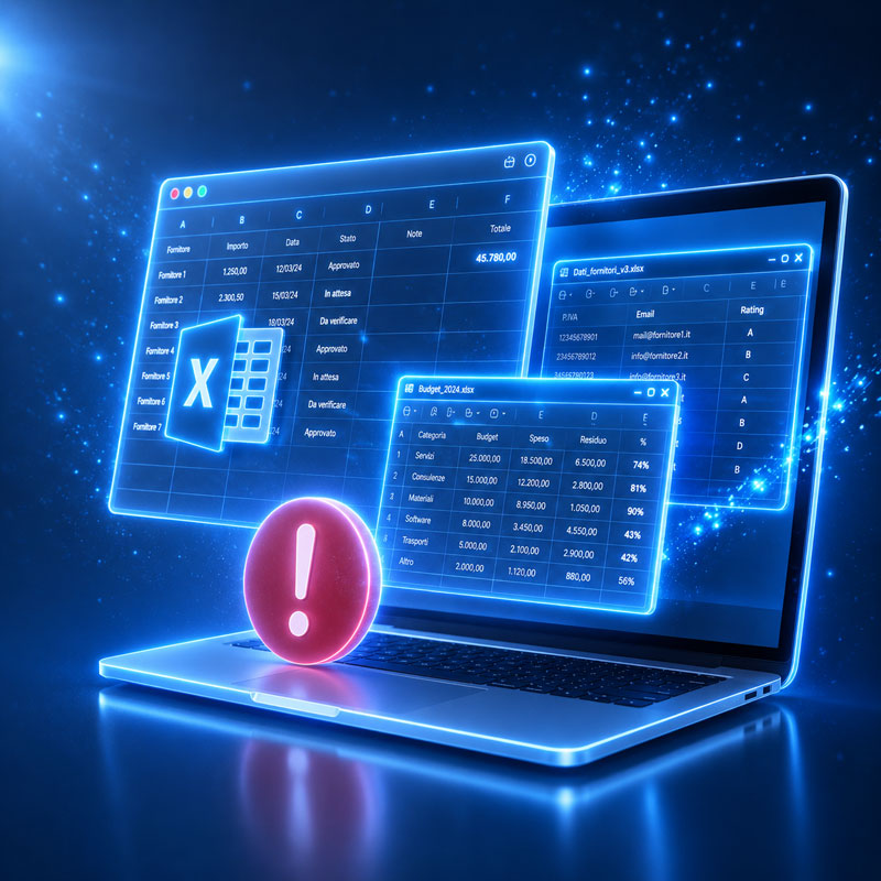 i-problemi-della-gestione-con-excel-e-email gestione con excel ed email obsoleta