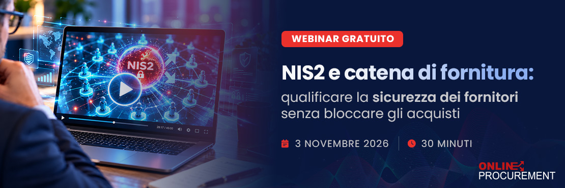 Webinar NIS2 e fornitori sulla sicurezza della catena di fornitura e la gestione degli acquisti